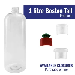 1 Litre Boston Tall Products